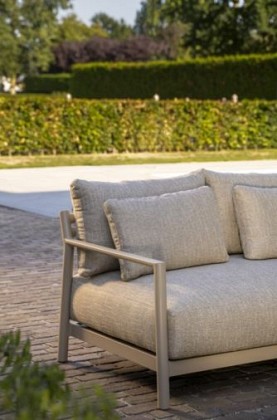 4 Seasons Outdoor Mykonos hoek loungebank Latte