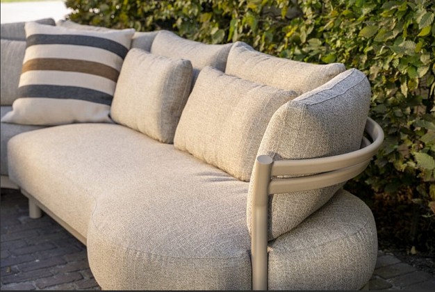 4 Seasons Outdoor Mykonos hoek loungebank Latte