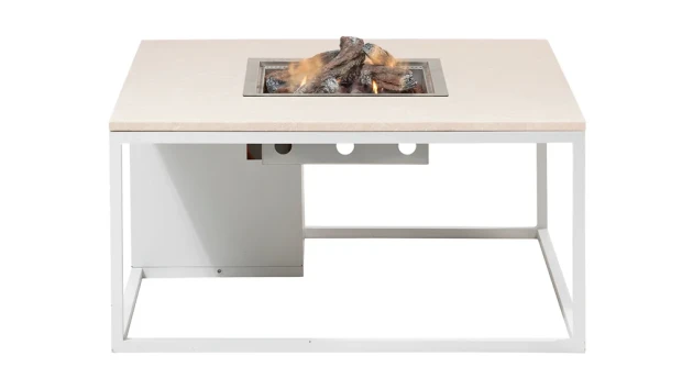 Cosiloft 100 white frame / stone look top