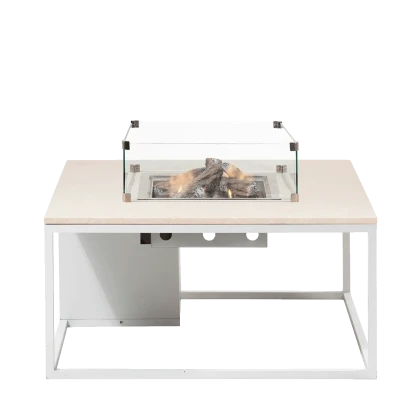 Cosiloft 100 white frame / stone look top