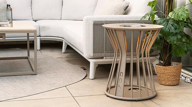 Cosilumia round sandy beige Ø 52 x 60 cm