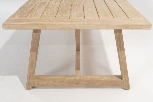 Taste by 4 Seasons Outdoor Noah low dining tafel brushed teak 300 x 100 cm