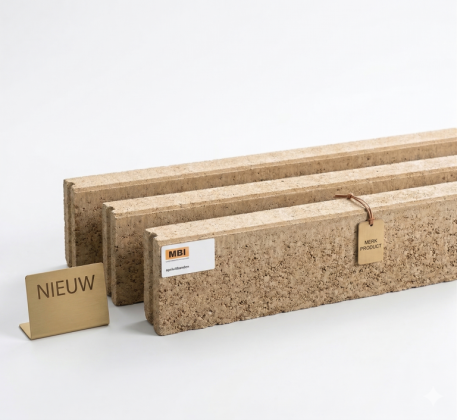 Opsluitband 6x20x100cm zand beige