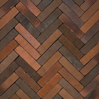 Gebakken dikformaat 20x6,5x6 cm Munster bezand getrommeld