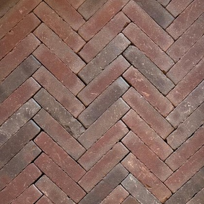 Gebakken dikformaat 20x6,5x6 cm Munchen bezand getrommeld