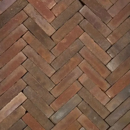 Gebakken dikformaat 20x6,5x6 cm Malotti onbezand getrommeld*