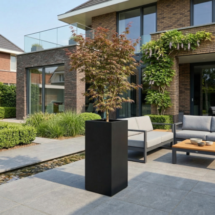 $ Godere Alto 300 x 300 x 800 mm (L x B x H) - Zwart