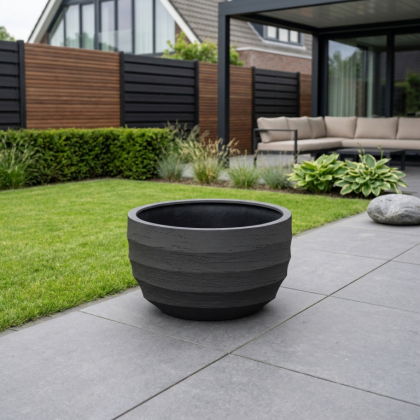 $ Lussuria Modulo Basso 1100 x 1100 x 650 mm (L x B x H) - diameter Ø1000 mm - Dark