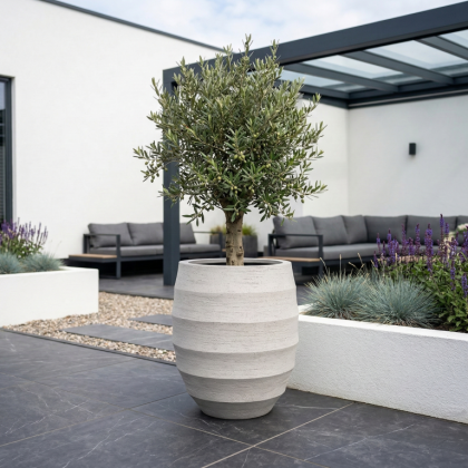 $ Lussuria Lungo 740 x 740 x 920 mm (L x B x H) - diameter Ø545 mm - Beige