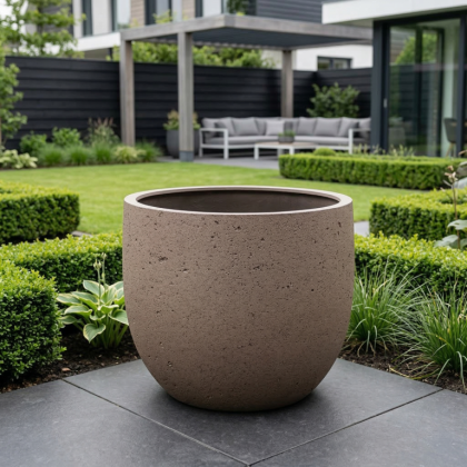 $ Tedesco Metallic Modulo 650 x 650 x 540 mm (L x B x H) - diameter Ø550 mm - Metaalbruin