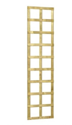 Grenen Trellis robuust 40 x 180 cm, groen geïmpregneerd.*