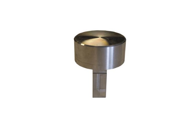 Aluminium heikop t.b.v. H-gleufpaal
