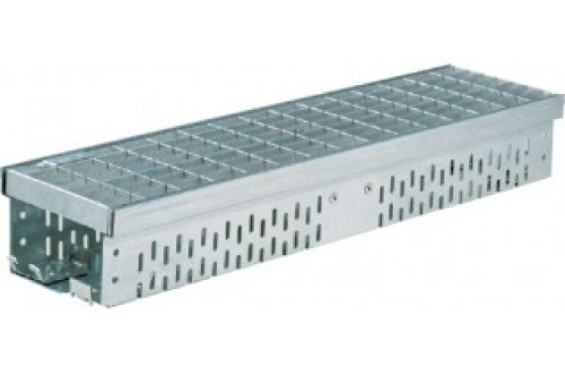 Highline 120 goot RVS L=2000mm, H=50mm