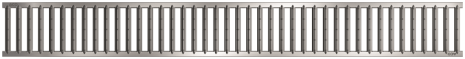 ACO Sleufrooster Euroline, L=100 cm verz