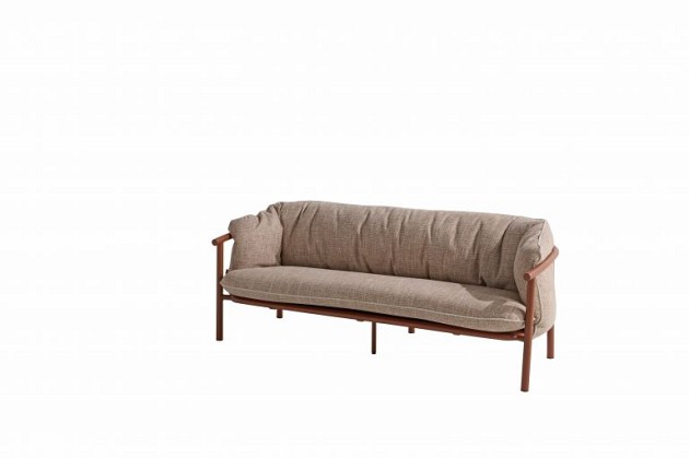 4 Seasons Outdoor Coral 3-zits lounge bank spicy incl. kussens