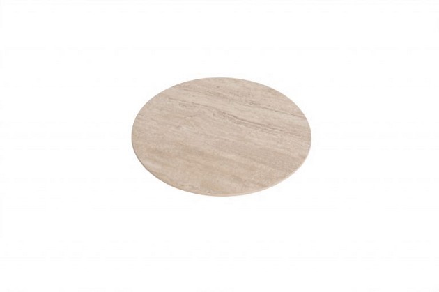 Plancha dienblad travertin rond 52 cm Ø | 4 Seasons Outdoor