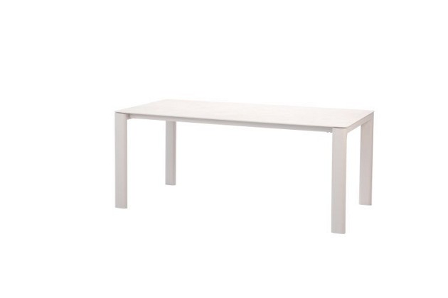 Taste by 4 Seasons Outdoor Granada eettafel linen met keramisch tafelblad 180 x 95 cm