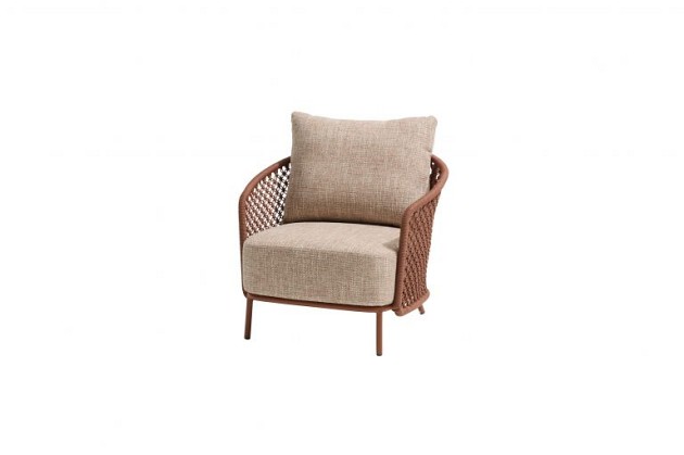 4 Seasons Outdoor Vista lounge stoel spicy incl. 2 kussens