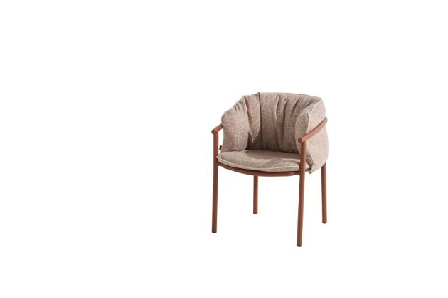 4 Seasons Outdoor Coral dining stoel spicy incl. kussens
