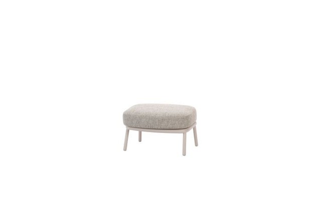 Taste by 4 Seasons Outdoor Wave voetenbank linen incl. kussen