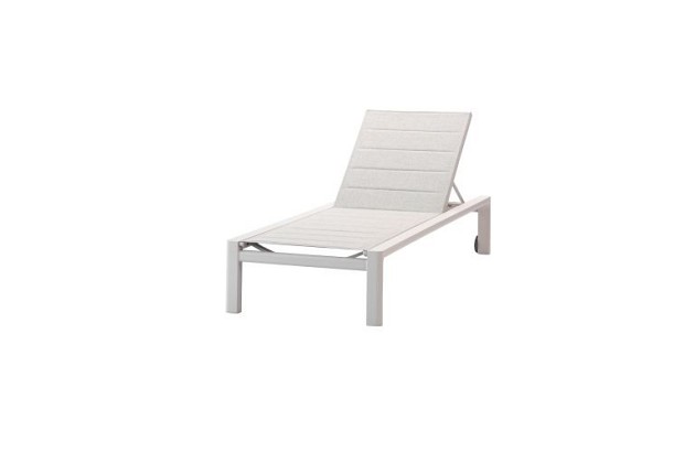Taste by 4 Seasons Outdoor Tropic gewatteerd ligbed linen incl. wielen