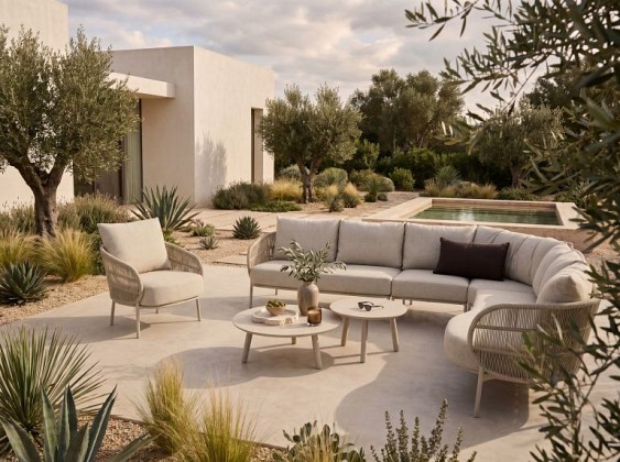 Taste by 4 Seasons Outdoor Forma modulaire loungeset linen