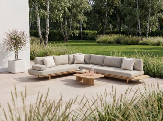 Taste by 4 Seasons Outdoor Marco modulaire loungeset rustic teak