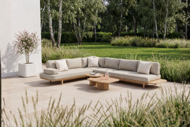 Taste by 4 Seasons Outdoor Marco modulaire loungeset rustic teak