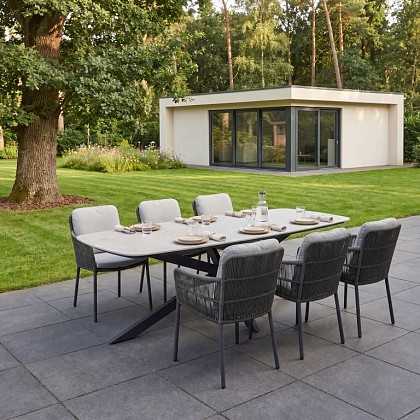 Taste by 4 Seasons Outdoor Maya dining set antraciet