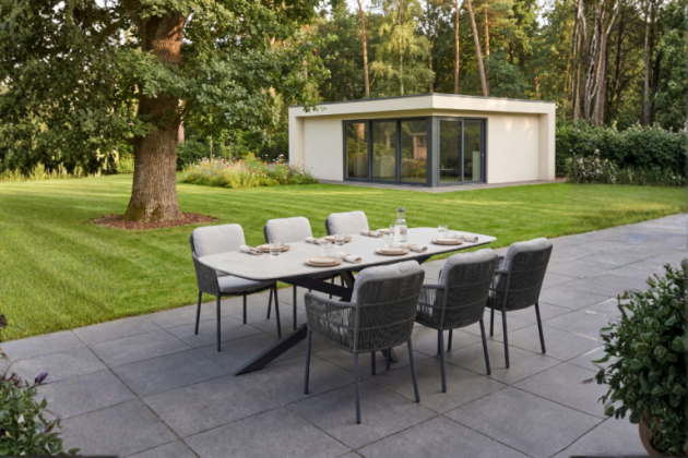 Taste by 4 Seasons Outdoor Maya dining set antraciet