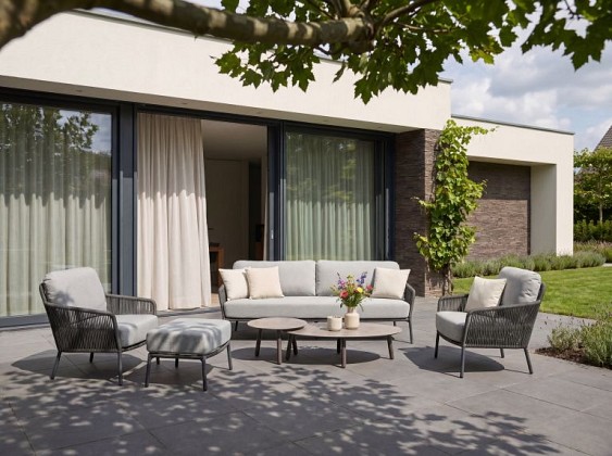 Taste by 4 Seasons Outdoor Maya loungeset antraciet