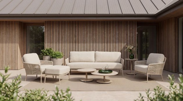 Taste by 4 Seasons Outdoor Maya loungeset latte