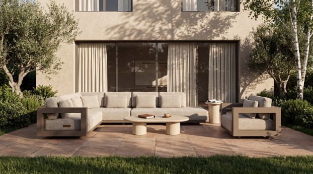 4 Seasons Outdoor Metropolitan modulaire loungeset mocca