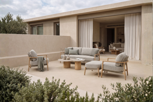 Taste by 4 Seasons Outdoor Milou loungeset rustic teak