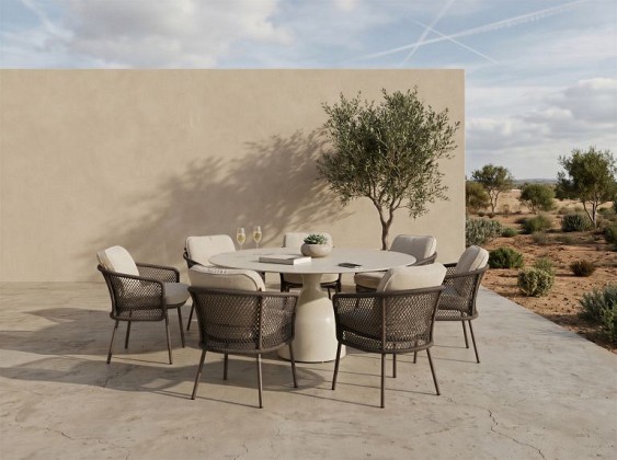 4 Seasons Outdoor Tobego dining set terre