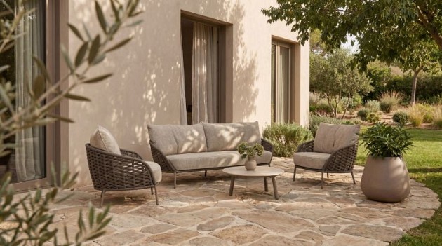 4 Seasons Outdoor Vera loungeset mocca