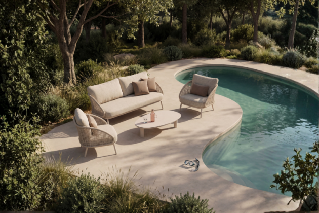 Taste by 4 Seasons Outdoor Wave loungeset linen