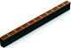 Slim-Line 100 cm + Corten designrooster