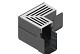 ACO Slim-Line hoekst.incl.RVS rooster
