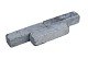 Hardsteen dikformaat 20x7x5 cm Antic Finish OP=OP