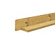Grenen profielplank 2,8 x 14,5 x 200 cm, groen geïmpregneerd.*