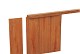 AZ Hardhouten geschaafde damwand 3,0 x 20,0 x 250 cm (werkend 18,5 cm).*