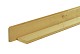 Scandinavisch vuren geschaafd blokhutprofiel 2,8 x 14,5 x 300 cm, groen geïmpregneerd.*