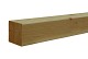 Douglas geschaafde paal duplo verlijmd 14 x 14 x 240 cm, groen geïmpregneerd.*
