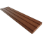 Thermovision Ayous geschaafd triple profiel 2 x 14 x 245 cm, thermisch gemodificeerd, pak a 4 stuks.