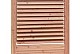 Shutterscherm douglas, 89 x 224 cm, kleurloos geïmpregneerd.*