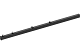 Hillfence metalen paal, inclusief aansluitingset en afdekkap, 6 x 4 x 160 cm, zwart.*