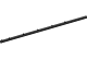 Hillfence metalen paal, inclusief aansluitingset en afdekkap, 6 x 4 x 240 cm, zwart.*