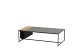 4 Seasons Outdoor Atlas loungetafel antraciet122 x 62 x 35 cm.