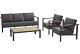 Taste by 4 Seasons Outdoor Ginger loungeset teak antraciet OP=OP